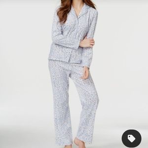Charter Club Blue Leopard Winter Pajamas